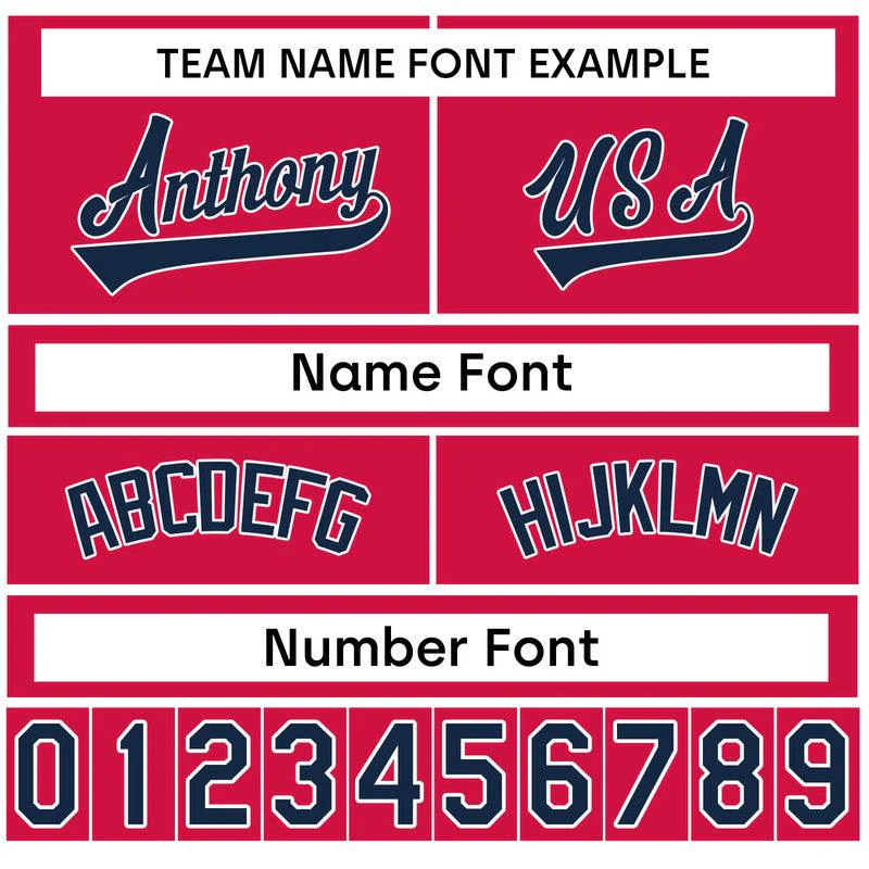 Custom Navy- Aqua Authentic Classic Baseball Jersey