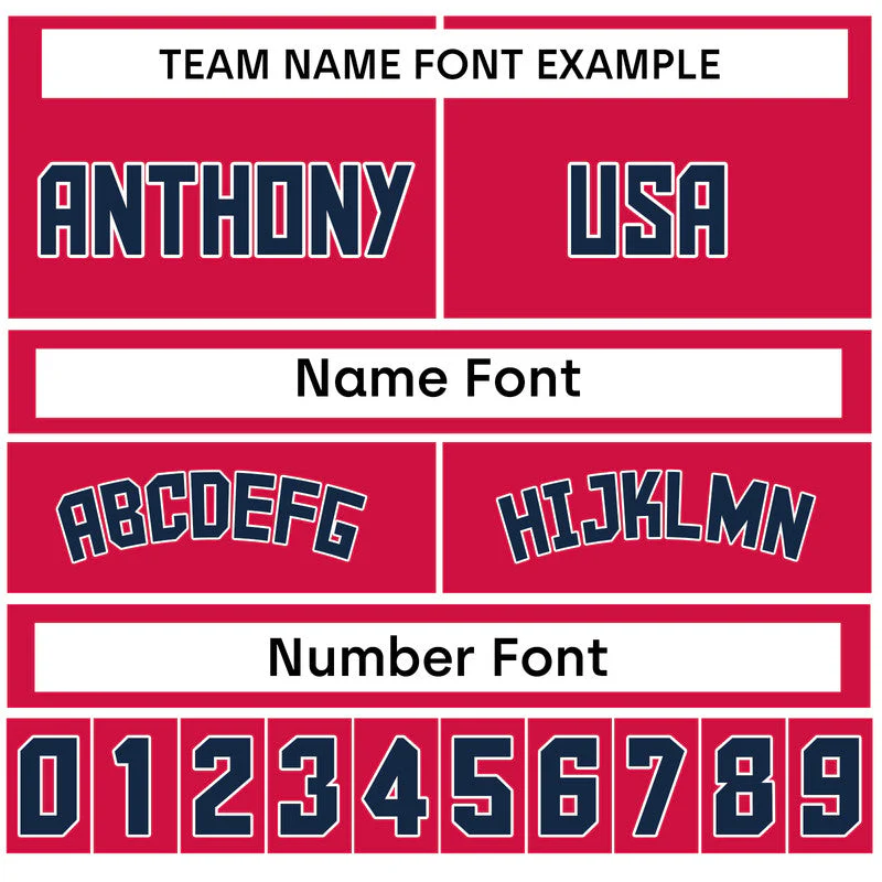 Custom White Crimson Round Neck Rib-Knit Basketball Jersey