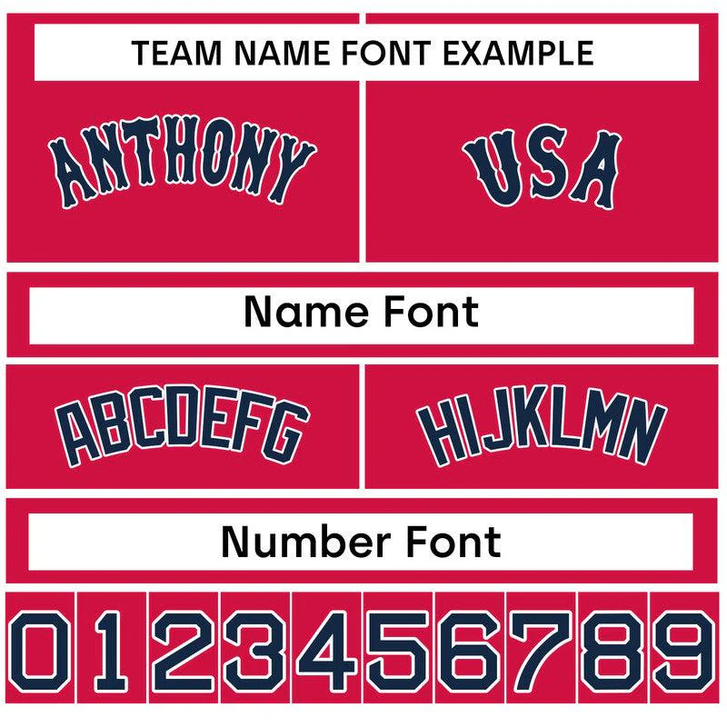 Custom Gold Red-White Authentic Baseball Jersey-2